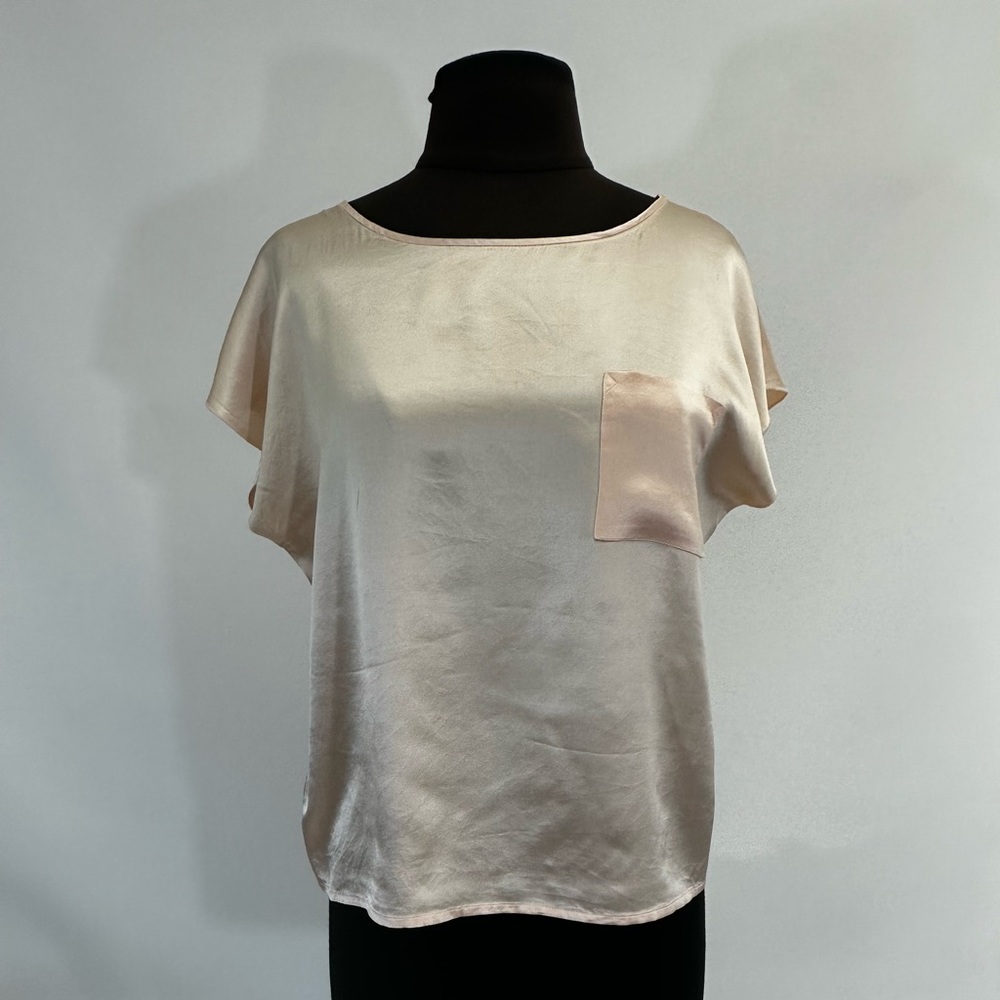 Natural silk blouse